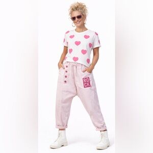 NEW Italian Cotton Drop Crotch Harem Pants - One Size